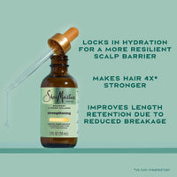 Thumbnail for Shea Moisture Strengthening Scalp & Hair Oil Rosemary & Vegan Collagen To Protect The Scalp And Strengthen Hair With ScalpBoost Technology For A Cooling Sensation With ScalpBoost Technology 2 Fl Oz