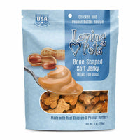 Thumbnail for Loving Pets Soft Jerky Dog Treats – Real USA-Sourced Meat Dog Snacks for Training, Puppies & Everyday Reward – Soft, Chewy Dog Treats for Small, Medium & Large Dogs – Wheat & Corn Free
