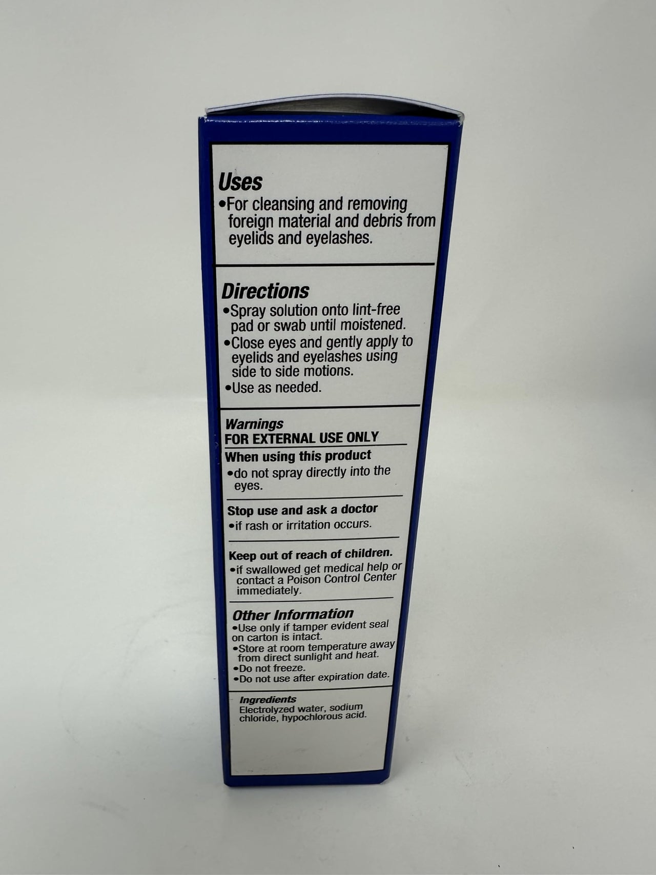 OCuSOFT HypoChlor Solution for Eyelids/Eyelashes, 2oz (2 Pack)