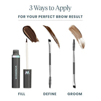 Thumbnail for Wonderskin Dream Brow Eye Brow Gel, Long Lasting Eyebrow Gel, Water-resistant, Transfer Proof Tinted Filler Eyebrow Mascara (Dark Brunette)