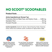 Thumbnail for NaturVet Scoopables No Scoot For Dog Bite - Anal Gland Support For Dogs - Supports Normal Bowel Function - Chewable Stool & Bowel Health Pet Supplement - Pumpkin, Psyllium Husk, & Beet Pulp | 11oz Bag