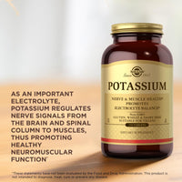 Thumbnail for Potassium Gluconate Solgar 250 Tabs