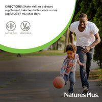 Thumbnail for NaturesPlus Source of Life Liquid, Tropical Fruit - 30 fl oz - Multivitamin & Mineral Supplement - Gluten Free, Vegetarian - 30 Servings