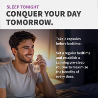 Thumbnail for 12-in-1 Melatonin Sleep Capsules - Natural Sleep Aids for Adults with Melatonin 5mg and Magnesium Glycinate 500mg, Sleep Aid with Ashwagandha, L Theanine, Valerian Root, GABA, 5-HTP (90ct, Pack of 1)