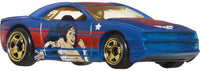 Thumbnail for Hot Wheels Toy Cars, Batman-Themed 10-Pack, Set of 10 Die-Cast Vehicles Including a Batmobile & a Batplane in 1:64 Scale (Styles May Vary)