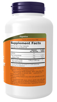 Thumbnail for Now Foods Supplements, Prebiotic Inulin Fiber, Intestinal Support*, Nourishes Friendly Bacteria*, Made with Organic Inulin, 180 Veg Capsules