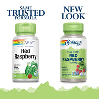 Thumbnail for SOLARAY Red Raspberry Leaves Capsules, 400 mg | 100 Count