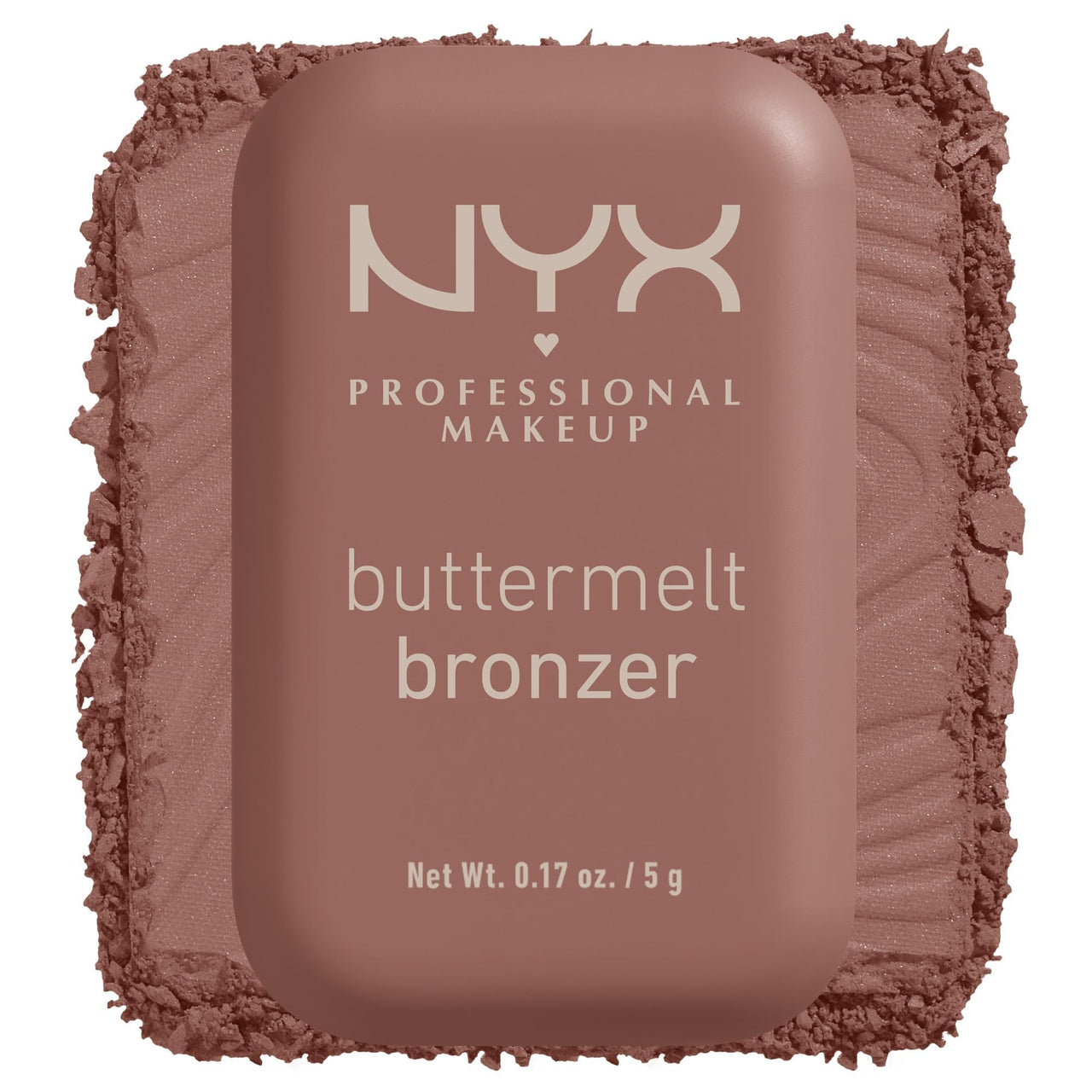 NYX PROFESSIONAL MAKEUP Matte Buttermelt Bronzer, Longwear Face Makeup with Up to 12 Hours of Wear, Vegan Formula - Butta Biscuit (Medium Rosy Warm)