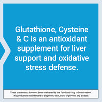 Thumbnail for Life Extension Glutathione, Cysteine & C, 500 mg of Vitamin C, Powerful antioxidant Supplement to Support Liver Health, Gluten-Free, Non-GMO, 100 Capsules