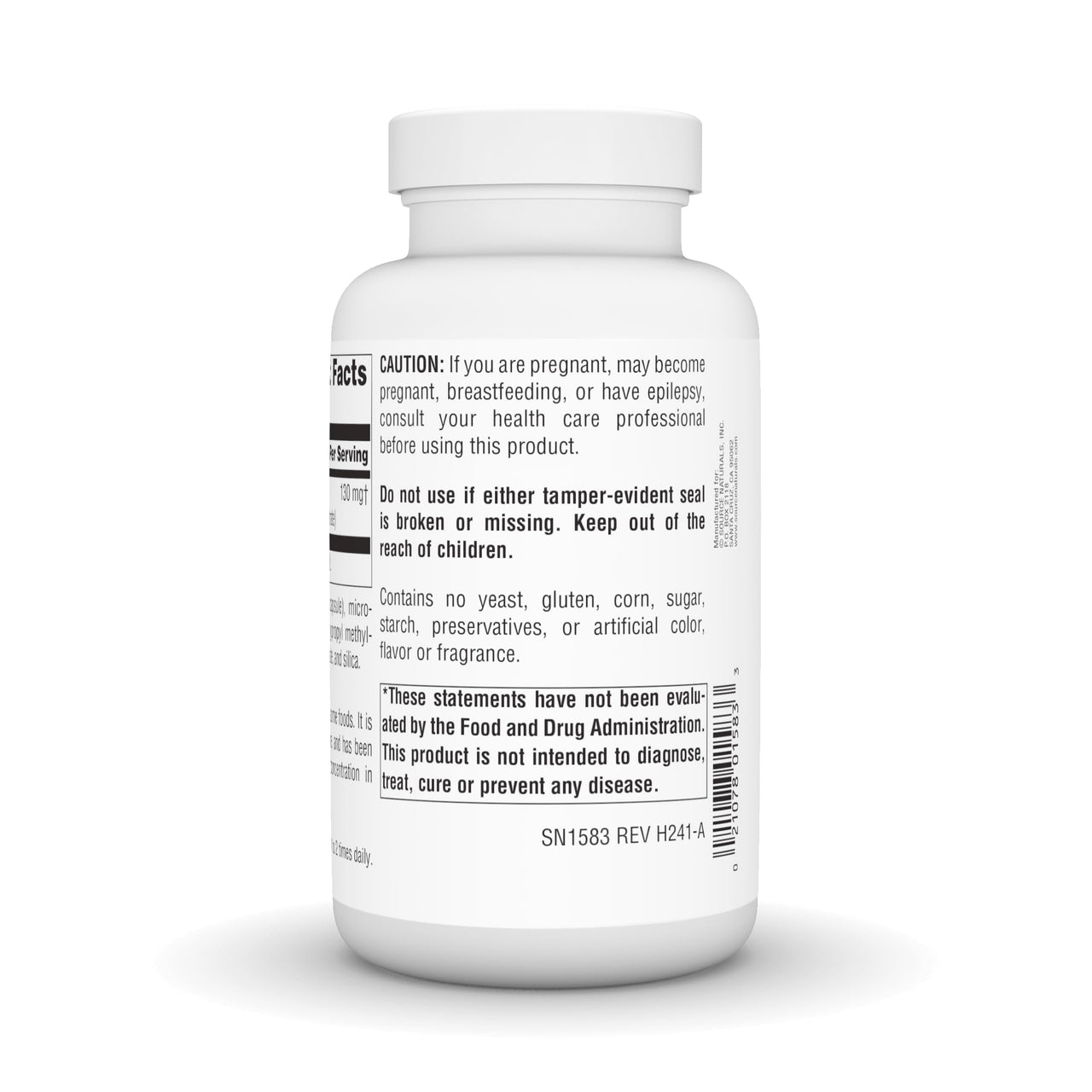 Source Naturals DMAE, Dimethylaminoethanol Bitartrate - Supports Mental Concentration - 200 Capsules