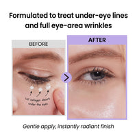 Thumbnail for coxir Black Snail Collagen Eye Cream – Firming & Hydrating Snail Mucin, Collagen & Niacinamide for Puffiness, lifting & Dullness under eyes area | Korean Eye Treatment (30ml)