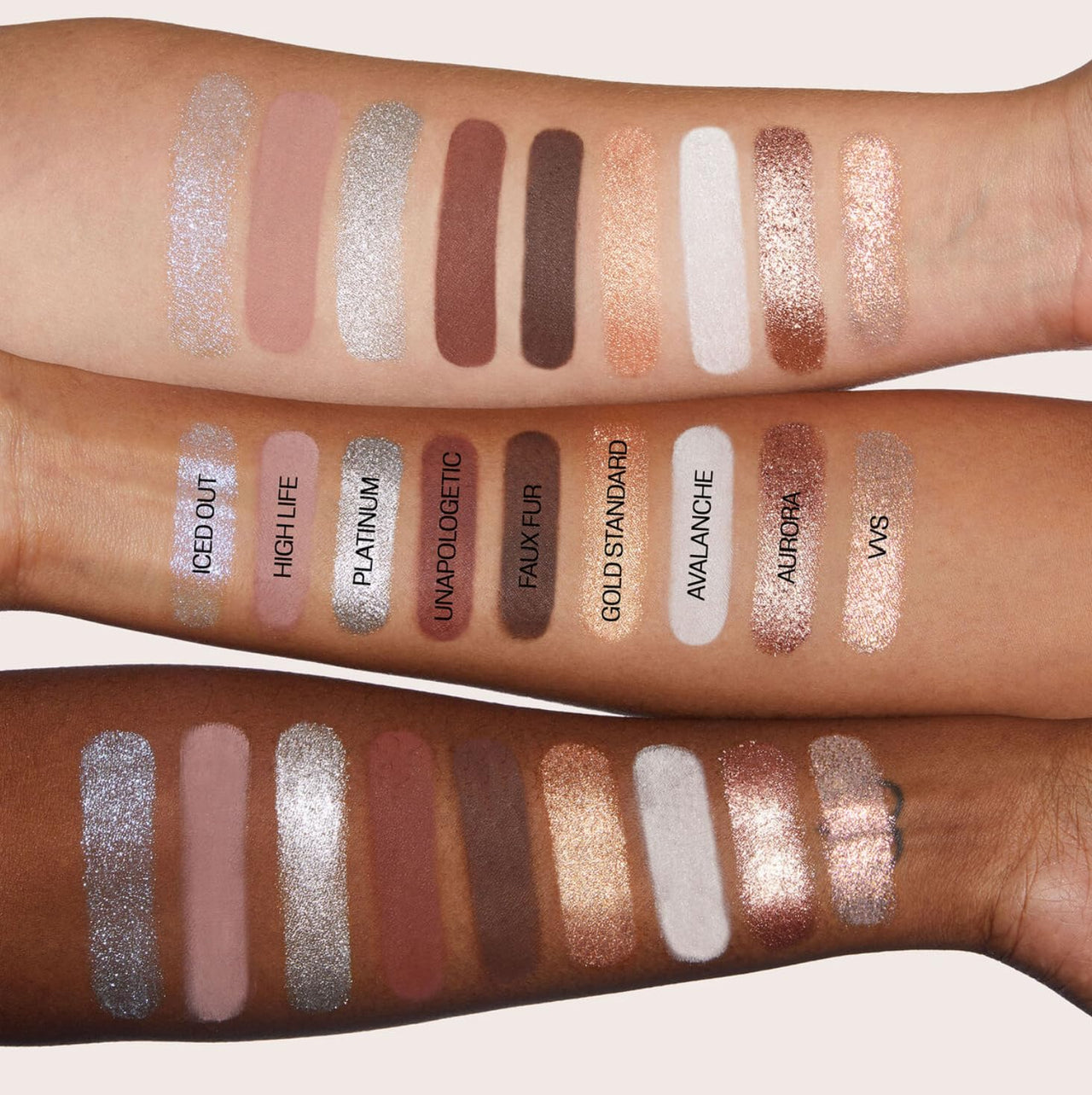 Huda Limited Edition Icy Nude Eyeshadow Palette - 0.56 oz / 16.1 g - 18 SHADES