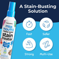 Thumbnail for Miss Mouth's Messy Eater Stain Treater Spray - 4oz 3 Pack Stain Remover - Newborn & Baby Essentials - No Dry Cleaning Food, Grease, Coffee Off Laundry, Underwear, Fabric