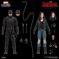 Thumbnail for Marvel Legends Series Daredevil: Born Again Daredevil & Jessica Jones, 2 Collectible 6-Inch Action Figures