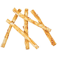 Thumbnail for Fieldcrest Farms Nothin' to Hide Twist Stix, Peanut Butter Flavor, Easily Digestible, Supports Skin, Coat, Joints & Muscles, for Moderate Chewers Under 15lbs, 10 Pieces