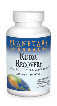 Thumbnail for Planetary Herbals Kudzu Recovery 750 mg Anti-Alcohol and Liver Support - 120 Tablet