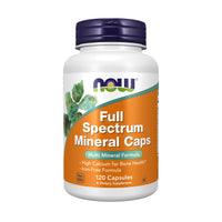 Thumbnail for NOW Supplements, Full Spectrum Mineral Caps, Multi Mineral Formula, 120 Veg Capsules
