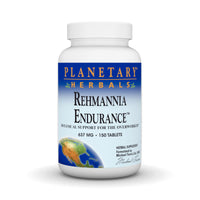 Thumbnail for Planetary Herbals Rehmannia Endurance, Botanical Support for The Overworked*, 637mg - 150 Tablets