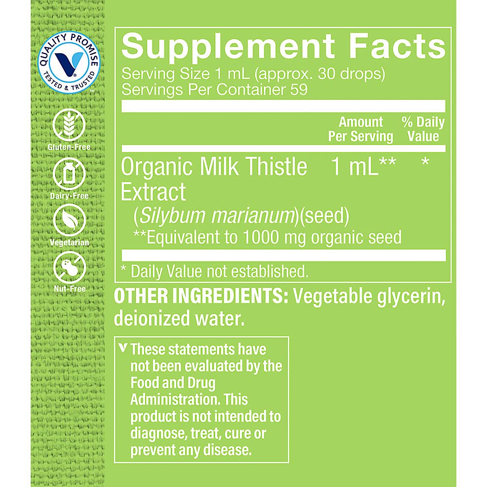 The Vitamin Shoppe Milk Thistle 1,000MG - Liver Health Support, Detoxification & Antioxidant Protection