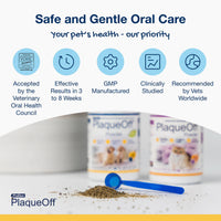 Thumbnail for ProDen PlaqueOff Powder for Pets - Cat & Dog Breath Freshener - Plaque & Tartar Remover for Pet Oral Care - 60g