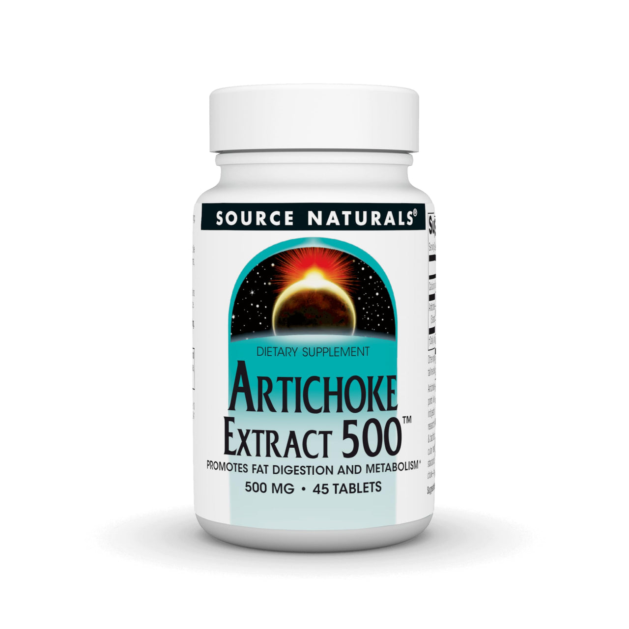 Source Naturals Artichoke Extract 500 Tablet, 45 Count