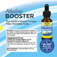 Thumbnail for Natural Balance Alkamax Alkaline Booster - Alkaline Water Drops, Liquid pH Balancing Drops for Drinking Water or Beverages, Helps Neutralize Acids for Men & Women, Mineral Formula - 1 Fl Oz Bottle