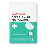 Thumbnail for Peach Slices - Deep Blemish Microdarts (9 ct) - Early Stage Pimple Patches for Face - Salicylic Acid, Niacinamide, Hyaluronic Acid, Tea Tree Oil & Cica - Vegan, Cruelty Free, Korean Skin Care & Beauty