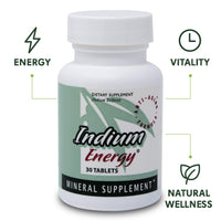 Thumbnail for EAST PARK Research - Indium Energy - All Natural Indium Powerful Anti-Aging Support - Helps Increase Energy and Supports Mental Clarity, Sleep, Joints and Overall Sense of Well-Being (30 Count)