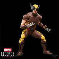 Thumbnail for Marvel Legends Series Wolverine (Brown Suit), Marvel Studios' Deadpool & Wolverine Movie Collectible 6-Inch Action Figure Gift