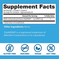 Thumbnail for Doctor's Best MSM Powder Supplement for Men & Women - Supports Hair, Skin, Nails, Joint Health, & Mobility, Delivers Beneficial Sulfur with OptiMSM, Gluten Free, Soy Free, Non GMO, Vegan - 8.8 oz