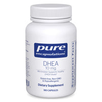 Thumbnail for Pure Encapsulations DHEA 10 mg - Adrenal Supplement for Immune Support, Metabolism & Hormone Balance* - with Micronized DHEA - 180 Capsules