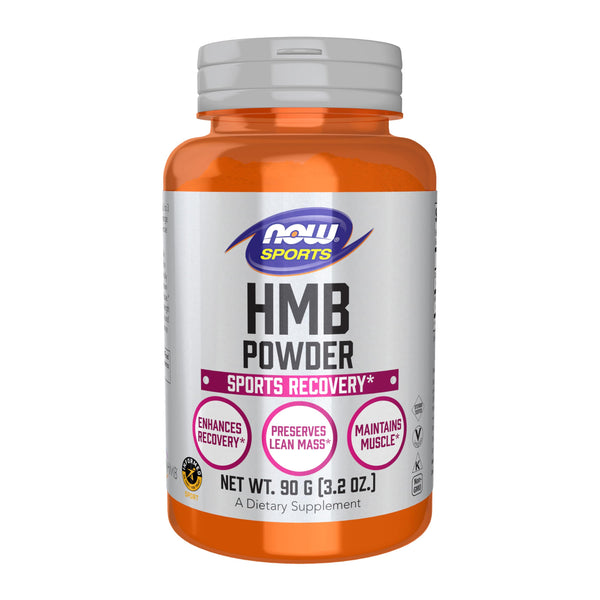 NOW Foods Sports Nutrition, HMB (β-Hydroxy β-Methylbutyrate)Powder, Sports Recovery*, 90 Grams