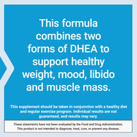 Thumbnail for Life Extension DHEA and 7-Keto DHEA Complete Vegetarian Capsules to Maximize Support of a Healthy Body Weight & Mood, Lean Muscle Mass, Libido & More, Non-GMO, Gluten-Free, 60 Count