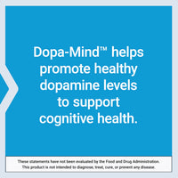 Thumbnail for Life Extension Dopa-Mind™, Dopamine Support Supplement, Supports Cognitive Performance, Healthy Dopamine Production, Gluten-Free, Non-GMO, Vegetarian, 60 Tablets