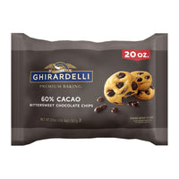 Thumbnail for GHIRARDELLI 60% Cacao Bittersweet Chocolate Premium Baking Chips, 20 oz Bag (Pack of 3)