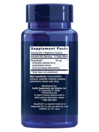 Thumbnail for Life Extension Tear Support with MaquiBright®, 60 mg, Maqui Berry Extract for Dry Eyes, Supports Eye Health, Encourages Tear Production, Gluten-Free, Non-GMO, 1 Daily, Vegetarian, 30 Capsules