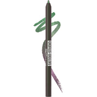 Thumbnail for MAYBELLINE Tattoo Studio Long-Lasting Sharpenable Eyeliner Pencil, Glide on Smooth Gel Pigments with 36 Hour Wear, Waterproof, Aurora Flip, 1 Count