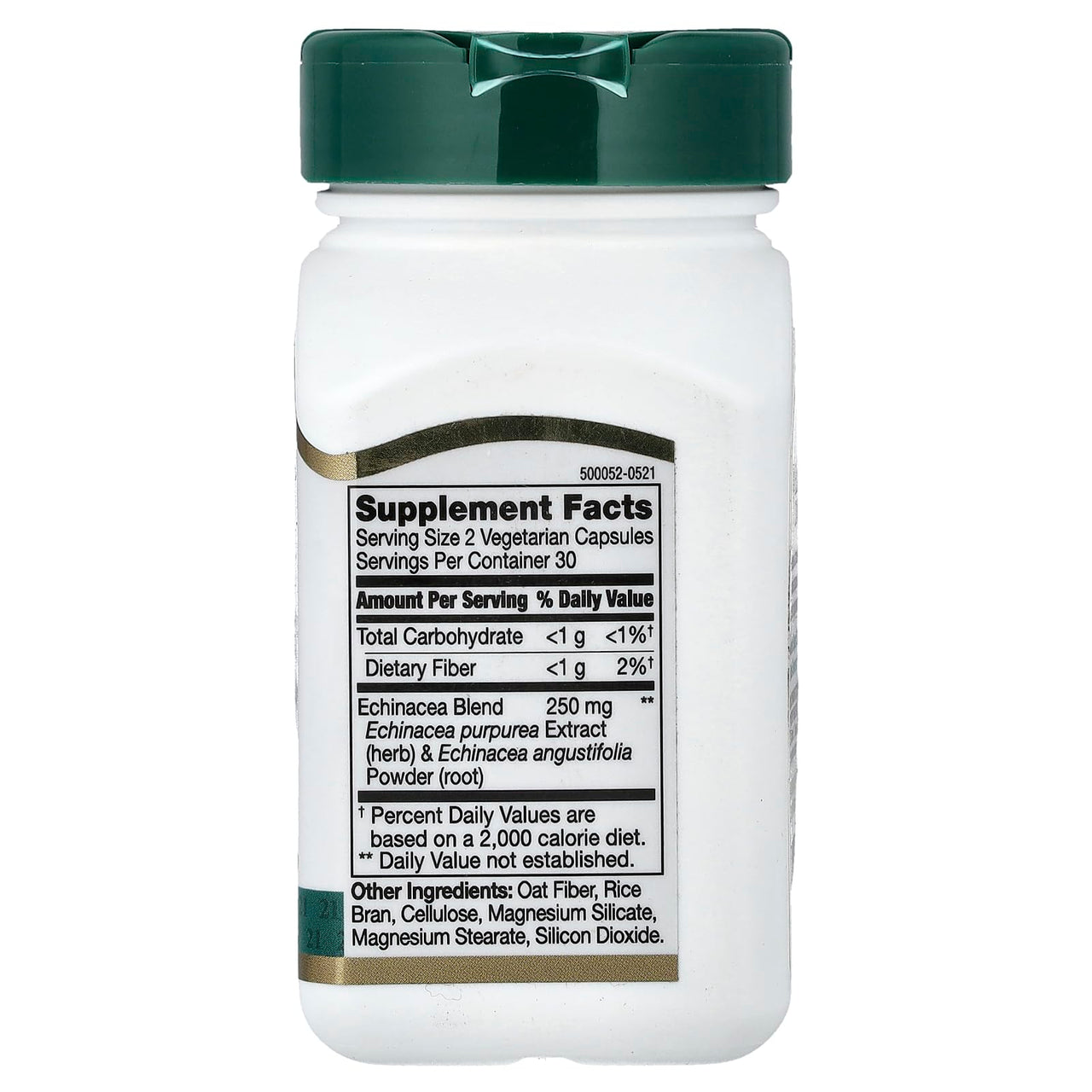 21st Century Echinacea Extract Veg Capsules, 60 Count