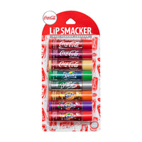 Thumbnail for Lip Smacker Coca-Cola Flavored Balm, 8 Count, Flavors Coke, Cherry Vanilla Sprite, Root Beer, Orange Fanta, Grape Strawberry Fanta