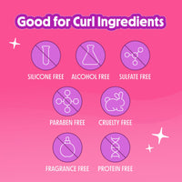Thumbnail for Not Your Mother's Fragrance-Free Curl Talk Sculpting Gel & Defining Cream (2-Pack) - 6 fl oz - Protein-Free Hair Products for Sensitive Curls