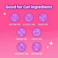 Thumbnail for Not Your Mother's Fragrance-Free Curl Talk Sculpting Gel & Defining Cream (2-Pack) - 6 fl oz - Protein-Free Hair Products for Sensitive Curls