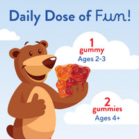 Thumbnail for L'il Critters Gummy Vites Daily Kids Multivitamins Assorted Fruit Flavors for Ages 2+ Toddlers & Kids, Gummy Vitamin with Vitamin C and D, 95-190 Day Supply, 190 Gummies