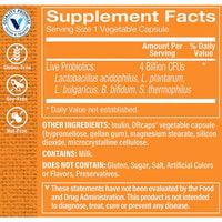 Thumbnail for The Vitamin Shoppe Probiotics 4 Billion CFU - Digestive Health, Gut Flora Balance & Immune System Support (90 Vegetable Capsules)