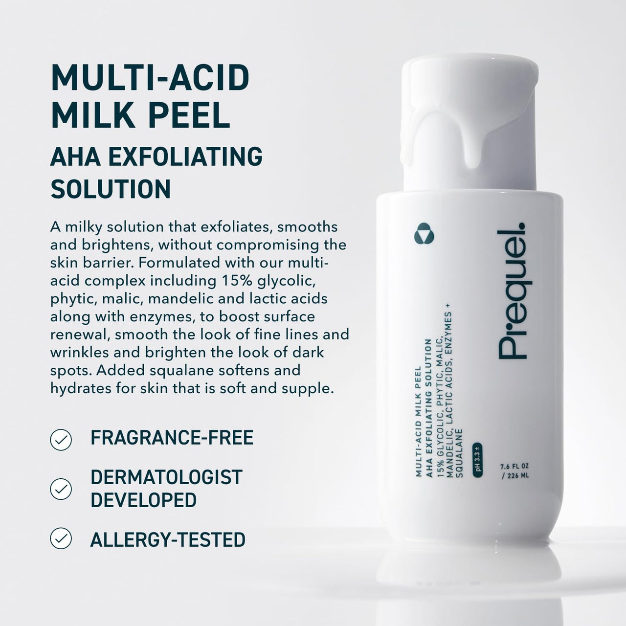 Prequel Skin Multi Acid Milk Peel + Utility Balm Bundle