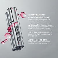 Thumbnail for Wonderskin Lip Oil Rehab Serum - Color Changing Lip Oil from Clear to Pink - PH-activated, Non-sticky & Hydrating Tinted Serum for Dry Lips (Kissed)