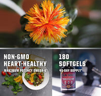 Thumbnail for CLA 3000 - CLA Safflower Oil for Metabolism and Weight Loss Management, Maximum Strength Conjugated Linoleic Acid, Stimulant-Free Non-GMO Safflower Cla 180 Softgels