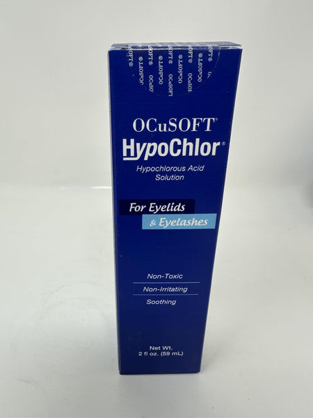 OCuSOFT HypoChlor Solution for Eyelids/Eyelashes, 2oz (2 Pack)