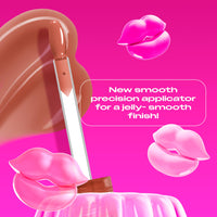 Thumbnail for NYX PROFESSIONAL MAKEUP Jelly Job Lip Gloss, Lip Tint Gloss with Full-Bodied, Smoothing, and Hyper-Glossy Shine - Toast N' Jelly (Pale Nude)
