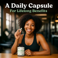Thumbnail for Atlantic Naturals Sea Moss with Spirulina Superfood Capsules - Multivitamin Supplement Supports Healthy Iron and Immune Health, Alternative to Seamoss Gel and Powder - Irish Sea Moss Capsules (120 ct)