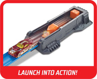 Thumbnail for Hot Wheels Track Set and Toy Car, Large-Scale Motorized Track with 3 Corkscrew Loops, 3 Crash Zones and Toy Storage (Amazon Exclusive)